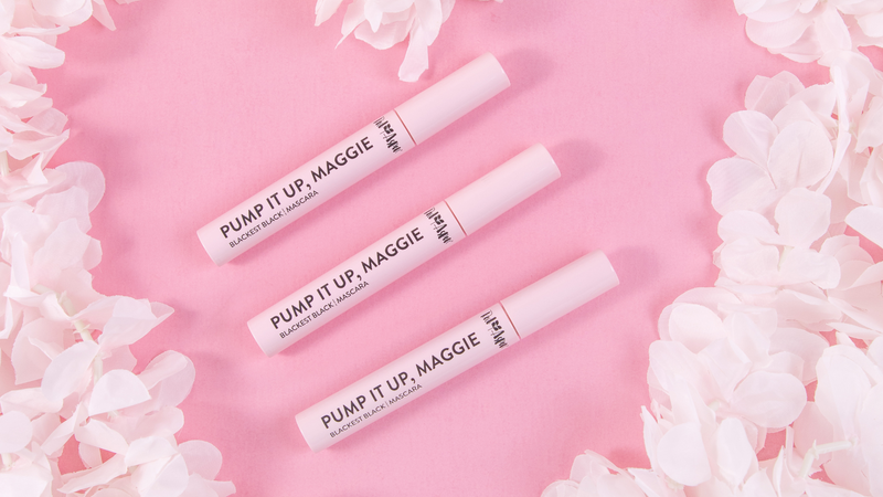 The Best Lengthening and Volumizing Mascara: Pump it Up, Maggie Mascara by Red Aspen!