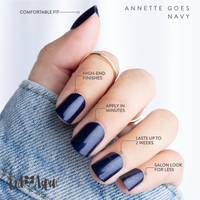 Annette Goes Navy