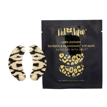 Luxe Leopard Refresh & Rejuvenate Eye Mask