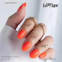 Orange Red, River