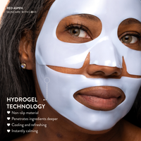 Blue Hydrogel Face Mask