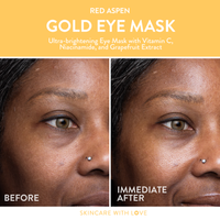 Gold Eye Mask - 5 Pack