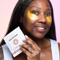 Gold Eye Mask - 5 Pack
