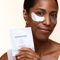 Silver Foil Eye Mask