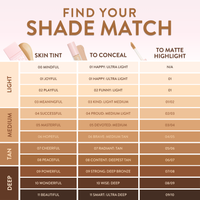 Skin Tint Sample Card