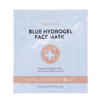 Blue Hydrogel Face Mask