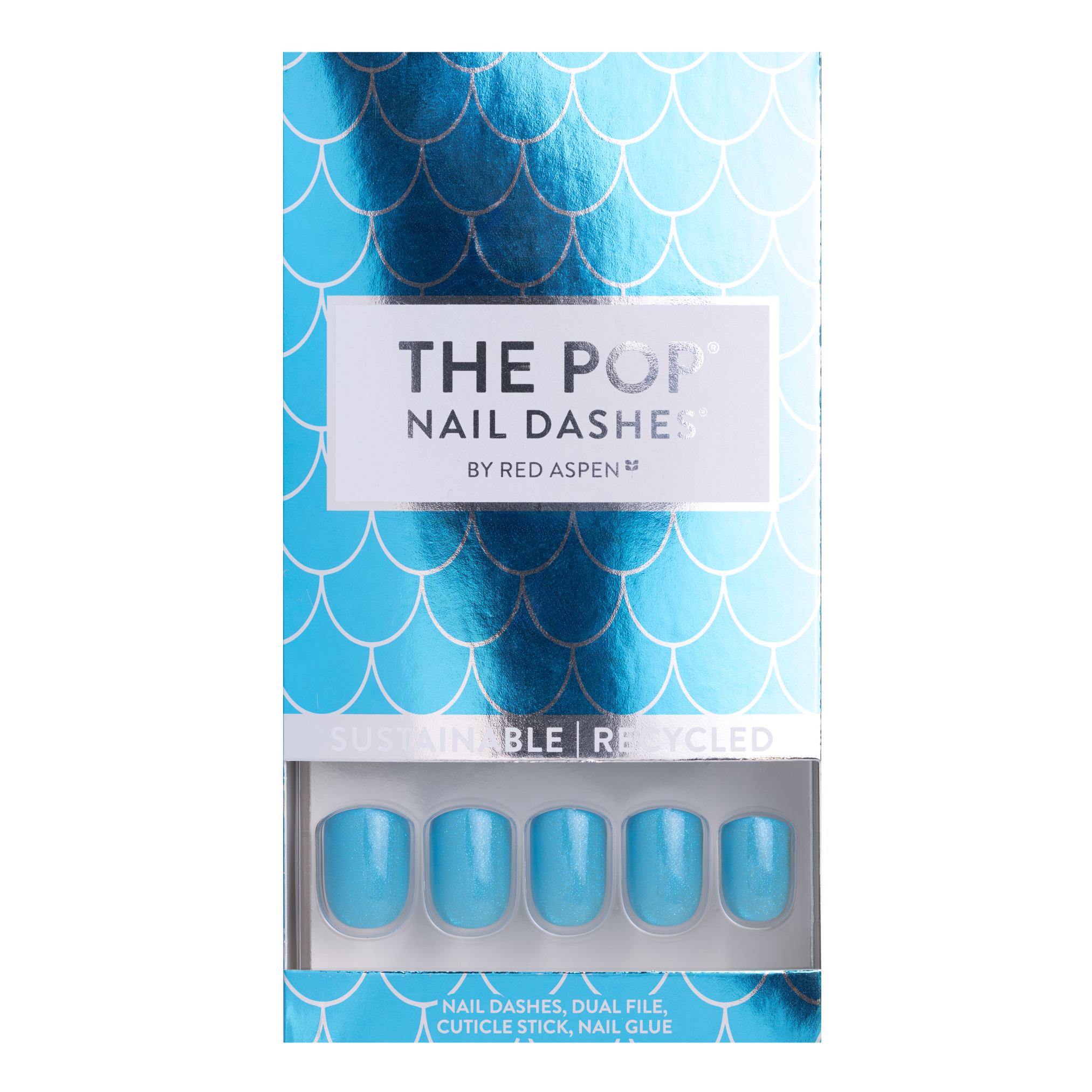 Saltwater Sparkle, Suzannah Nails - Press On Nails | Red Aspen