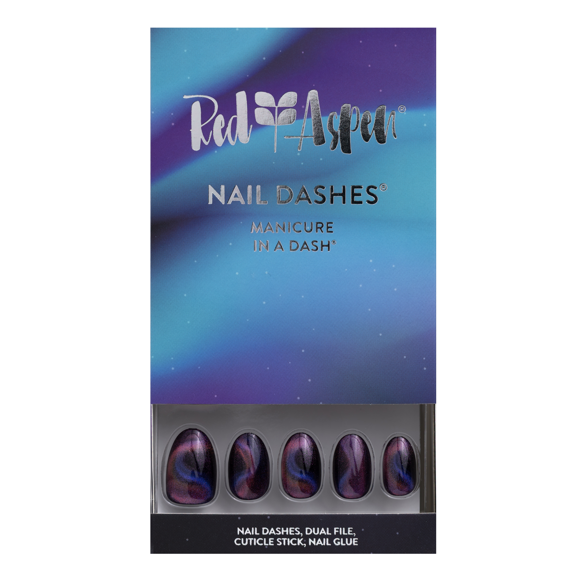 Aurora Borealis, Arlee Nails - Press On Nails | Red Aspen
