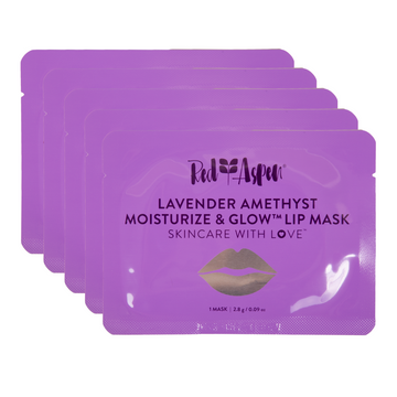 Lavender Amethyst Lip Mask Bundle - 5 Pack