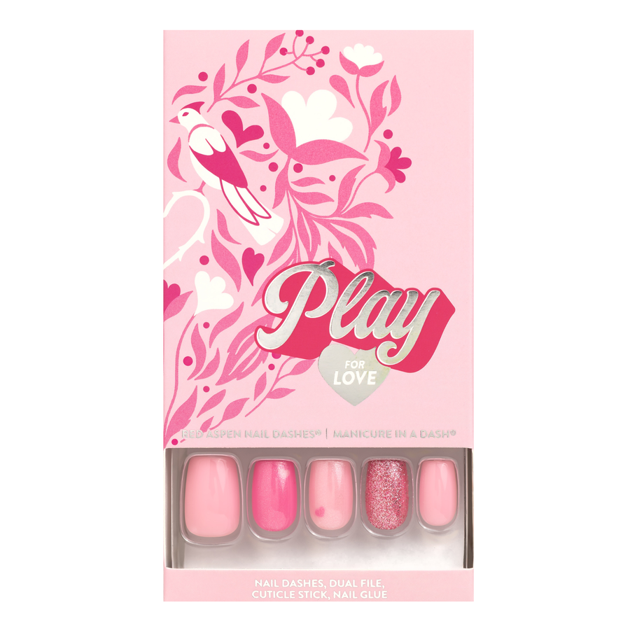 Hugs & Kisses, Renee Nails - Press On Nails | Red Aspen