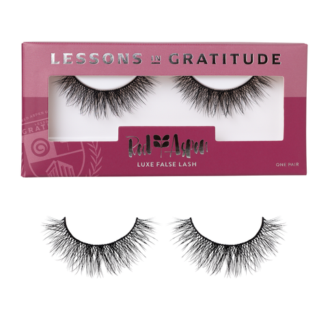 Lessons in Gratitude Lash Lashes - Luxe False Eyelashes | Red Aspen