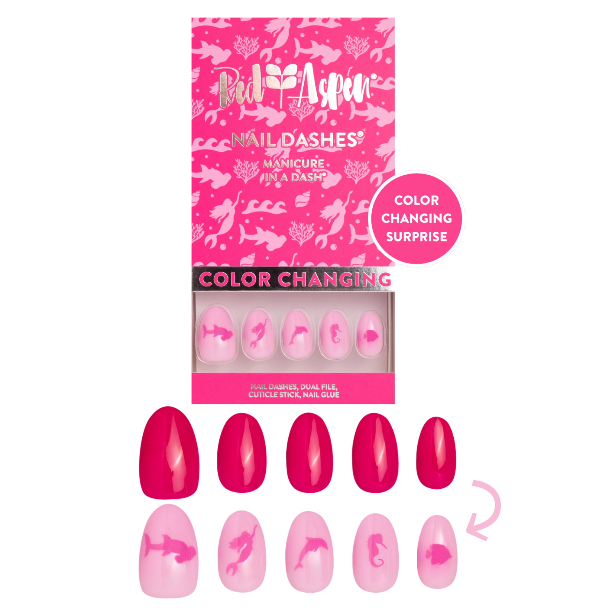 Mer-Mazing, Mariska Nails - Press On Nails | Red Aspen