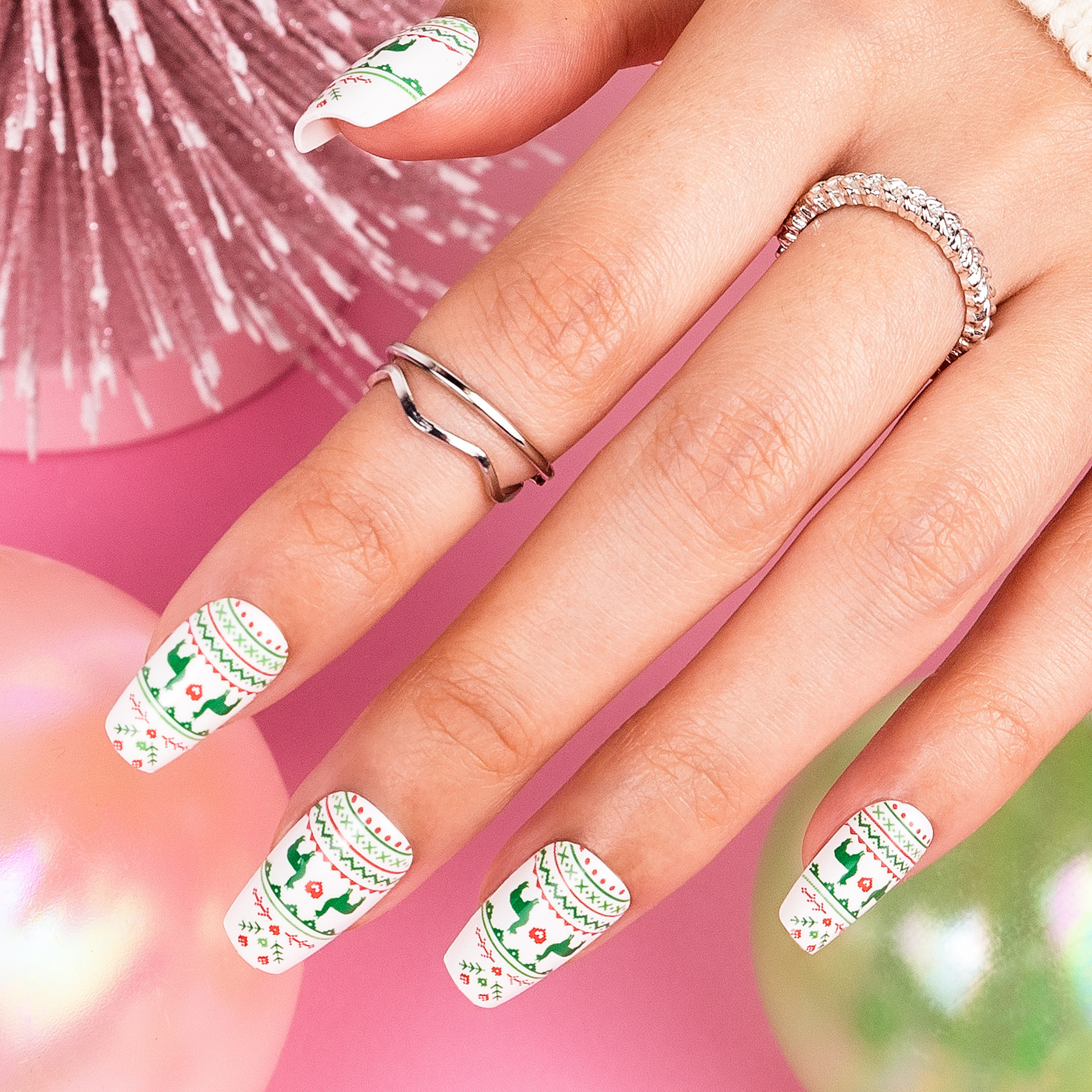 Llama Mama, Mandy Nails - Press On Nails | Red Aspen