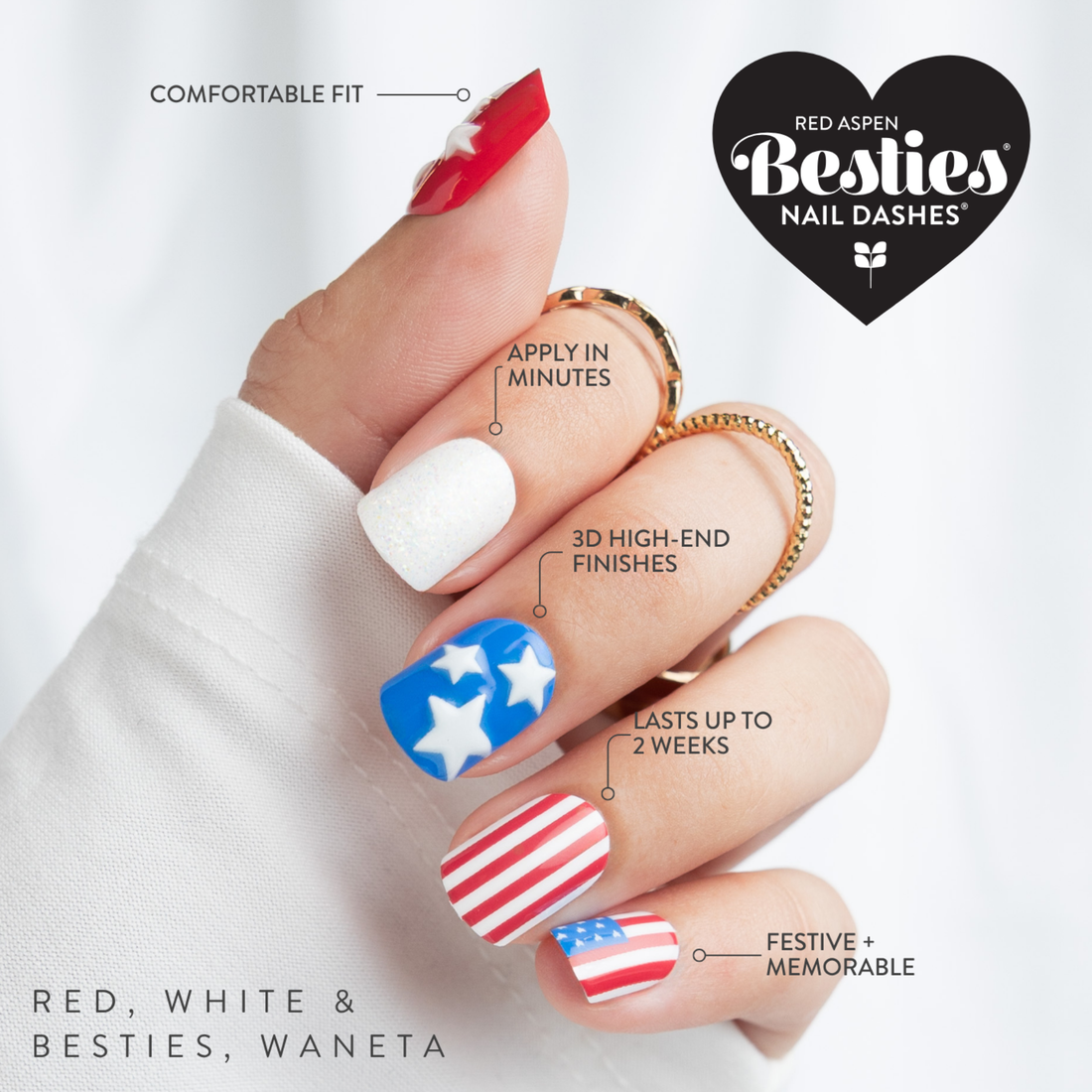 Red, White & Besties, Waneta