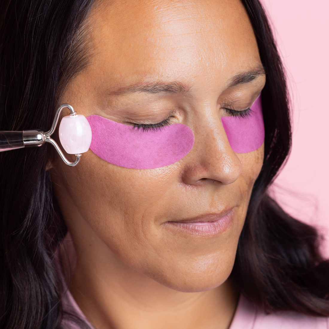 Pink Pearl Plump & Firm Eye Mask