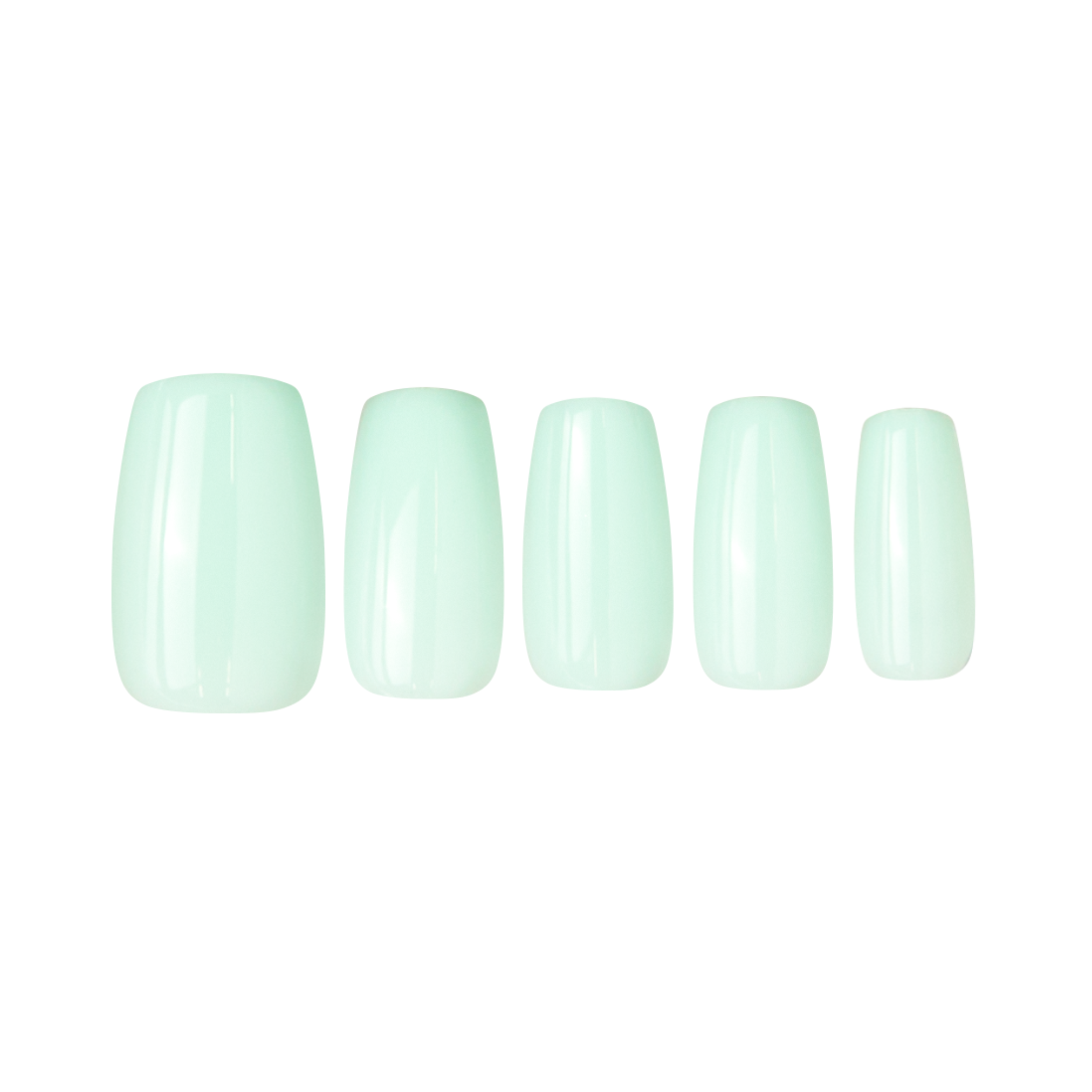 Meredith's Mint Julep Nails - Press On Nails | Red Aspen