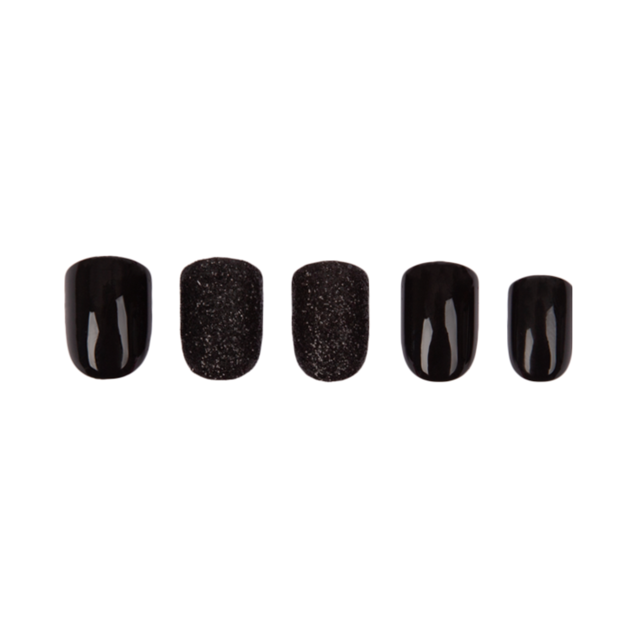 Ali's Black Tie Affair Nails - Press On Nails | Red Aspen