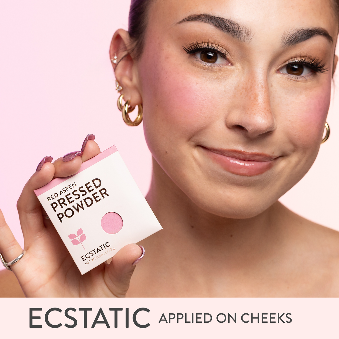 Ecstatic Pressed Powder
