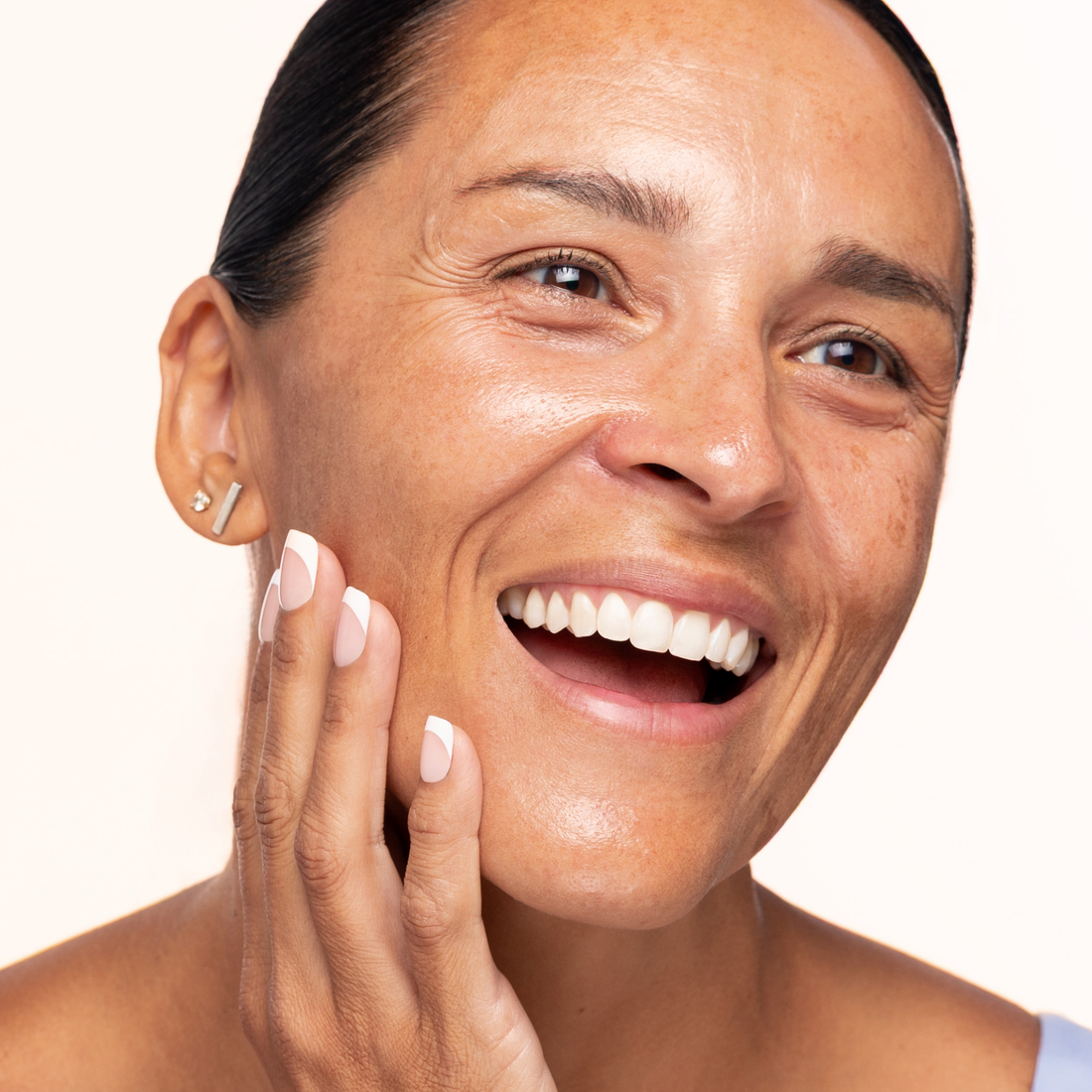 Blue Hydrogel Face Mask