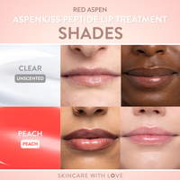 Peel-Off Lip Stain + AspenKiss + Lip Gloss Bundle
