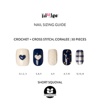 Crochet + Cross Stitch, Coralee