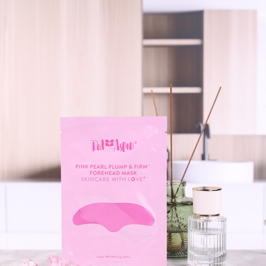 Pink Pearl Plump & Firm Forehead Mask- 5 Pack