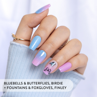 Bluebells & Butterflies, Birdie