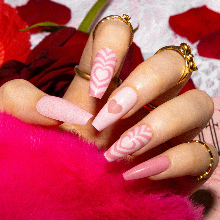 Heartthrob Harley Nails - Press On Nails | Red Aspen