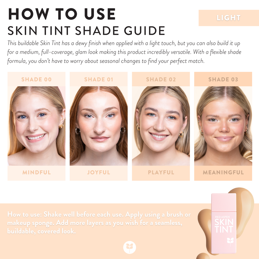 Skin Tint with Niacinamide - Red Aspen