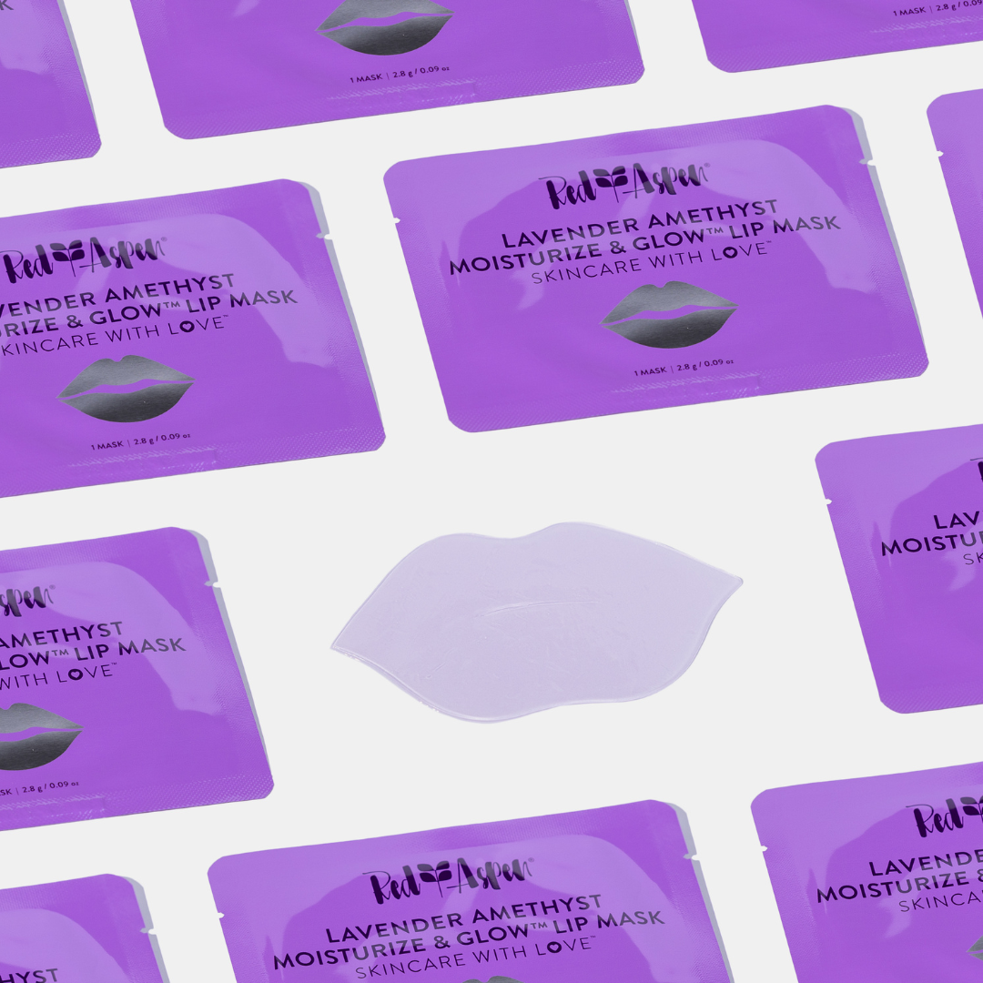 Lavender Amethyst Lip Mask Bundle - 5 Pack