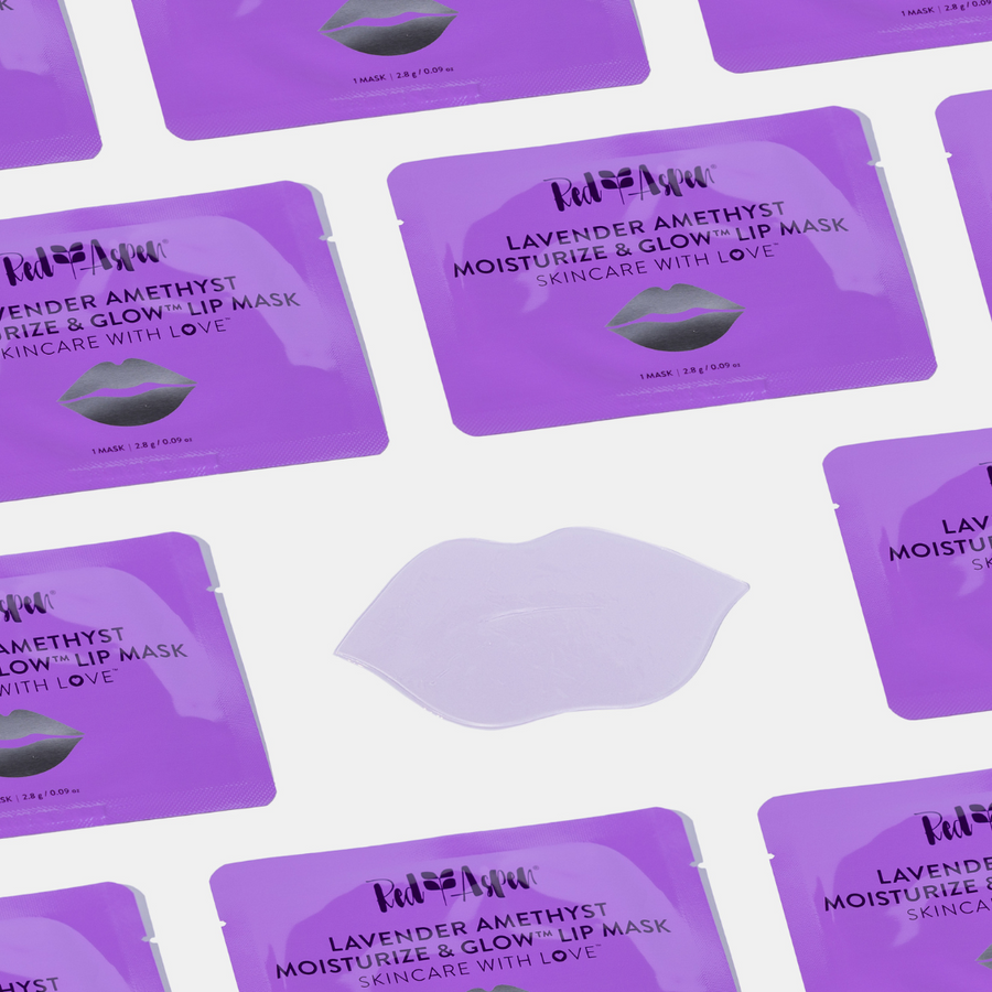 Lavender Amethyst Lip Mask Bundle - 5 Pack