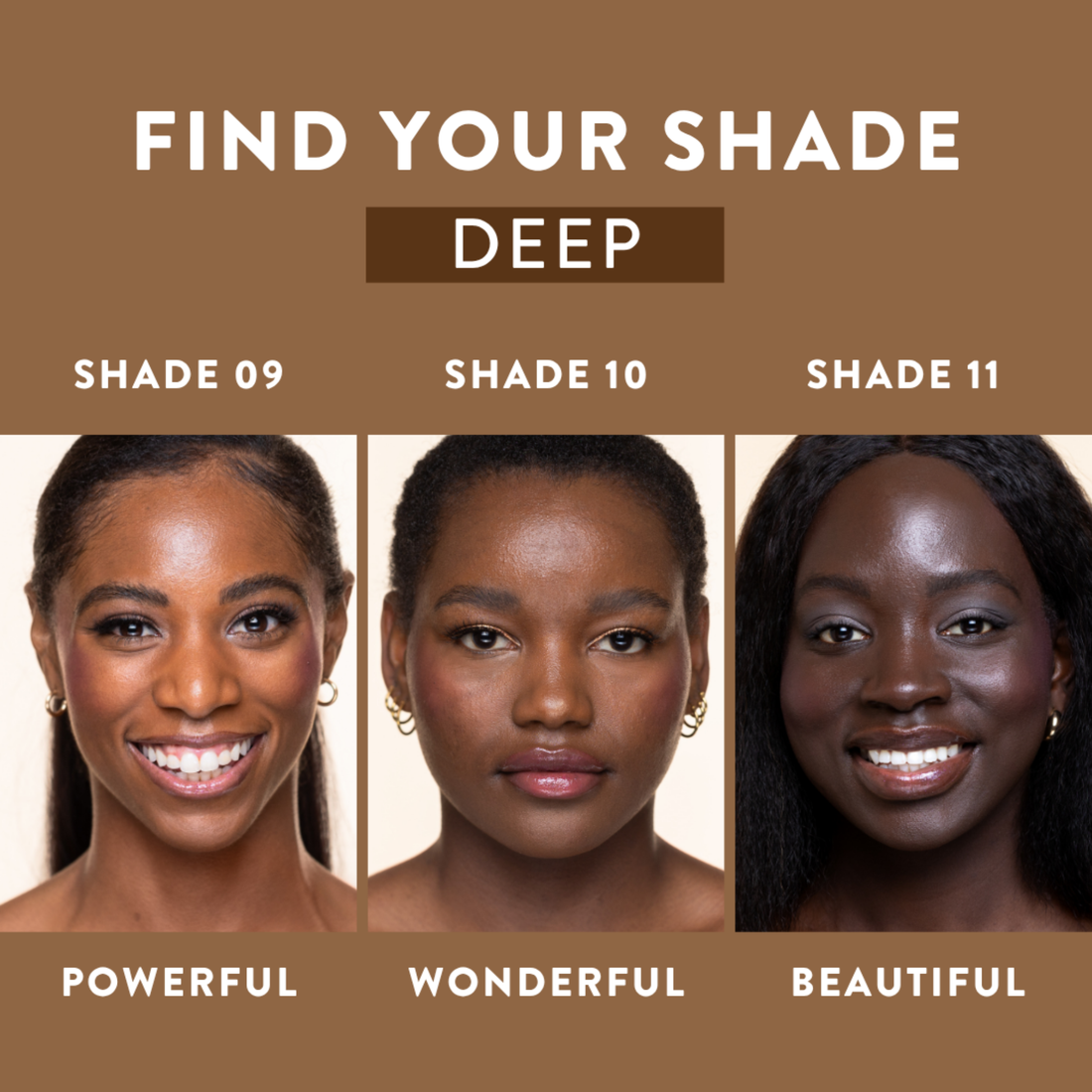 Skin Tint Sample Card