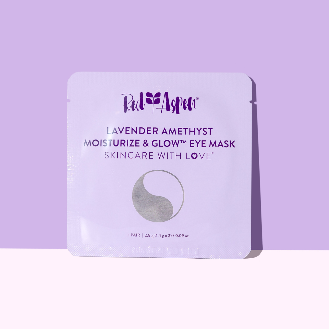 Lavender Amethyst Moisturize & Glow Eye Mask