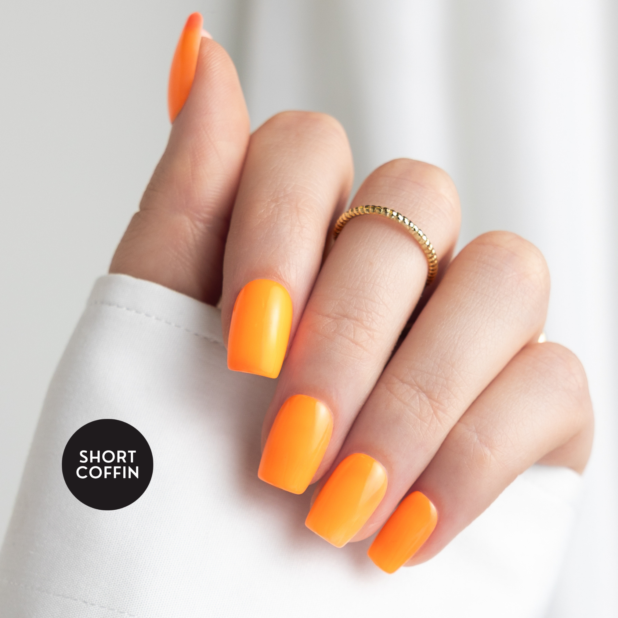 Aloha Glow, Gardenia Nails - Press On Nails | Red Aspen