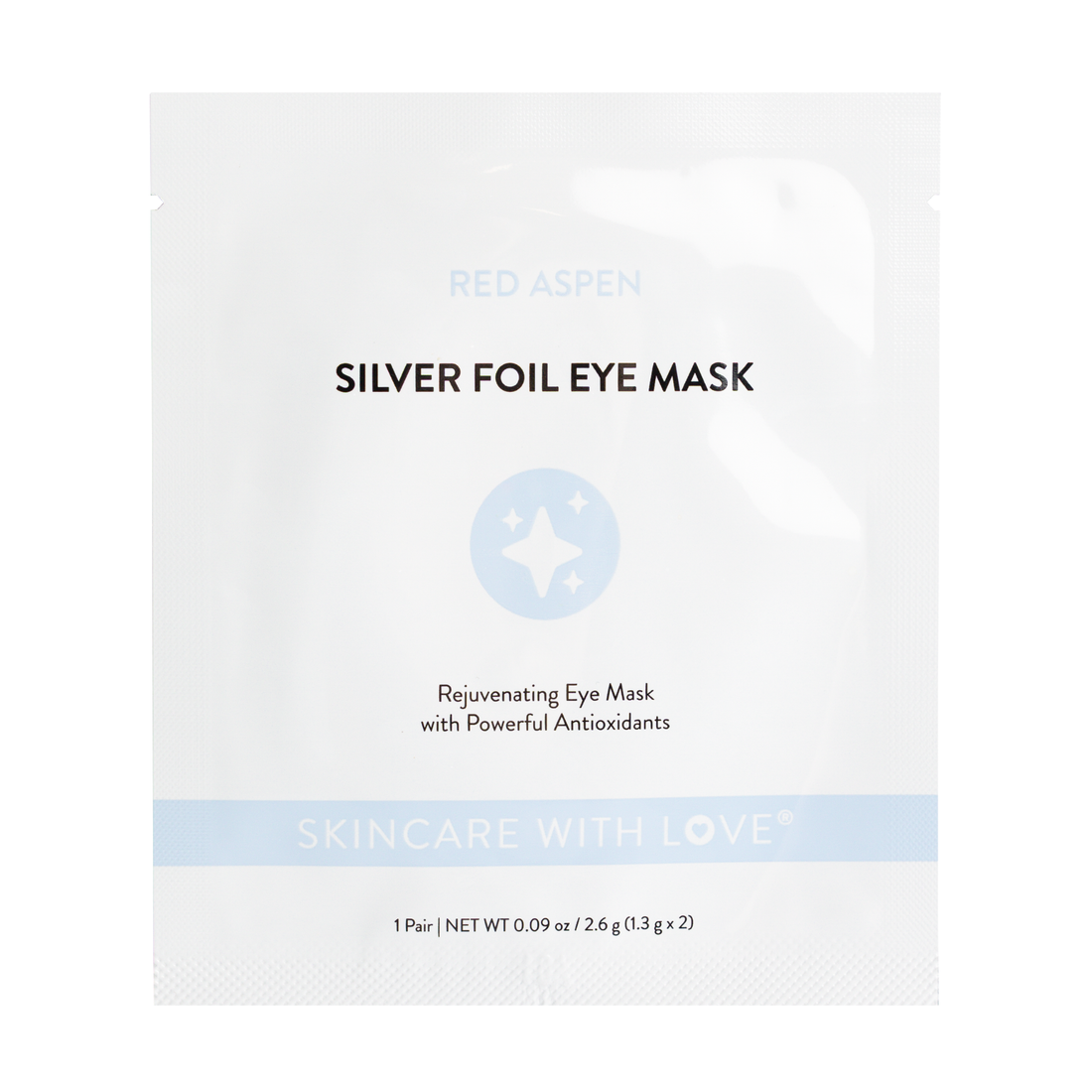 Silver Foil Eye Mask