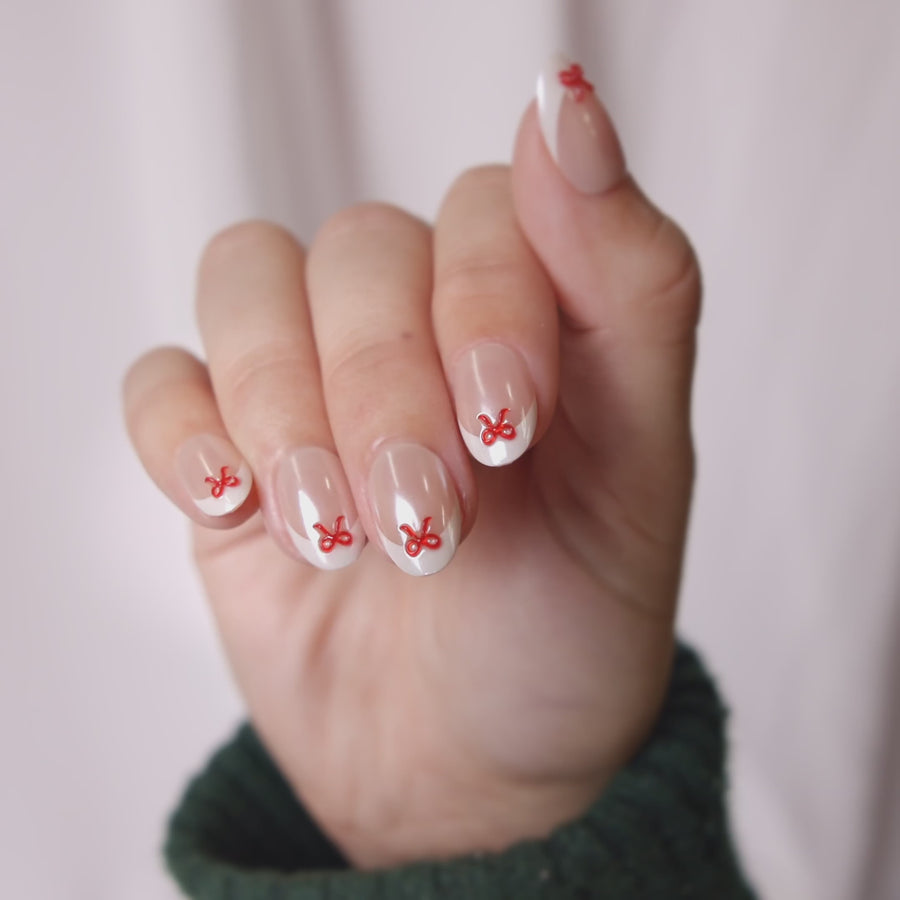 Rachel's Red Velvet Bow